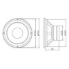 Garsiakalbis BLOW GDN20 8Ohm