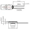 Oem Garsiakalbis MG24-15 0.5W 8Ohm - 24x15x4mm