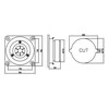 Garsiakalbis YDQ406 4" 50W 8Ohm BLOW