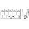Oem Gnybtų gnybtų jungtis, 3 kontaktų MG/KF8500, skirta PCB – 8.5 mm žingsnis