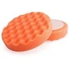 Oem Gofruota poliravimo kempinė 125 mm - oranžinė - valymo padas - vaškavimui