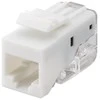 Goobay Gogobay 95739 Keystone modulis RJ45 CAT 5e, UTP, 100 MHz, baltas