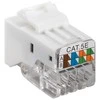 Goobay Gogobay 95739 Keystone modulis RJ45 CAT 5e, UTP, 100 MHz, baltas