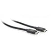 Goobay USB C – USB4 2.0 PD laidas – juodas – 1.2 m