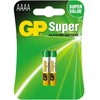GP Super Alkaline AAAA šarminės baterijos, 2 vnt./bl.