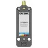 GPS/BDS įrenginys su SMA antena – AT6668 – Įrenginio išplėtimo modulis – M5Stack U190