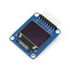 Grafinis OLED spalvotas ekranas 0.95" (A) 96x64px SPI, kampinės jungtys, Waveshare 10507