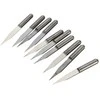 Grąžtas Oem Graviravimo frezų rinkinys CNC staklėms - 0.1mm 10vnt