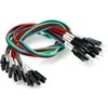 Gravitacija - I2C/UART jungiamųjų laidų komplektas - moteriškas-vyriškas - 30cm - 5vnt - DFRobot FIT0916-MF