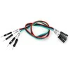 Gravitacija - I2C/UART jungiamųjų laidų komplektas - moteriškas-vyriškas - 30cm - 5vnt - DFRobot FIT0916-MF
