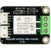 Gravity - 10A/250VAC magnetinė relė su užraktu, skirta Arduino ir ESP32 - DFRobot DFR0996