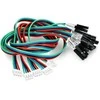 Gravity - I2C/UART jungiamųjų laidų rinkinys - PH2.0-lizdas - 30cm - 5 vnt - DFRobot FIT0916-F