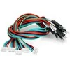 Gravity - I2C/UART jungiamųjų laidų rinkinys - PH2.0-kaištis - 30cm - 5 vnt - DFRobot FIT0916-M
