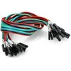 Gravity - I2C/UART jungiamųjų laidų rinkinys - lizdas-lizdas - 30cm - 5 vnt - DFRobot FIT0916-FF