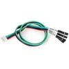 Gravity - I2C/UART jungiamųjų laidų rinkinys - PH2.0-lizdas - 30cm - 5 vnt - DFRobot FIT0916-F