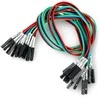 Gravity - I2C/UART jungiamųjų laidų rinkinys - lizdas-lizdas - 30cm - 5 vnt - DFRobot FIT0916-FF