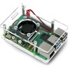 Gravlaser Dėklas Raspberry Pi 5 - atidaromas su ventiliatoriumi - skaidrus