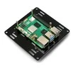 Gravlaser Dėklas Raspberry Pi 5 Vesa v2 tvirtinimui ant monitoriaus - juodas