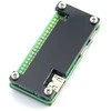 Raspberry Pi Zero atviras dėklas, juodas