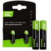 Green Cell Akumuliatorius Žalias Cell HR03 Ni-MH AAA 800mAh - 2vnt