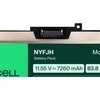 Green Cell „Žalias Cell“ baterija NYFJH-6C 0NYFJH 0RY3F9 0VRX0J, skirta „Dell Precision 15 7530 7540“