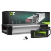 Green Cell Žalias Cell Žalias Cell® elektroninio dviračio akumuliatorius 36V 20Ah Li-Ion galinis stovas su įkrovikliu