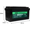 Green Cell Žalias Cell Greencell AGM VRLA 12 V 120 Ah nereikalaujantis priežiūros akumuliatorius valtims, fotovoltinėms sistemoms, saulės baterijoms (173 x 406 x 233 mm)