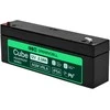 Green Cell Žalias Cell Greencell AGM VRLA 12 V 2.5 Ah nereikalaujanti priežiūros baterija kasos aparatams, žaislams, fotoaparatams (178 x 36 x 66 mm)