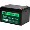 Green Cell Žalias Cell Greencell AGM VRLA 12V 12Ah nereikalaujanti priežiūros baterija kasos aparatams, žaislams, fotoaparatams (151x98.5x95mm)