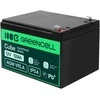 Green Cell Žalias Cell Greencell AGM VRLA 12V 12Ah nereikalaujanti priežiūros baterija kasos aparatams, žaislams, fotoaparatams (152x99x100mm)
