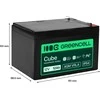 Green Cell Žalias Cell Greencell AGM VRLA 12V 12Ah nereikalaujanti priežiūros baterija kasos aparatams, žaislams, fotoaparatams (151x98.5x95mm)