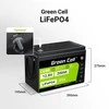 Green Cell Žalias Cell CUBE Akumuliatorius LiFePO4 200Ah 12.8V 2560Wh Litowo-Żelazowo-Fosforanowy do Kampera, Paneli solarnych, Foodtrucka