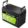 Green Cell Žalias Cell CUBE Akumuliatorius LiFePO4 200Ah 12.8V 2560Wh Ličio-geležies-fosfato akumuliatorius kemperiams, saulės baterijoms, maisto sunkvežimiams