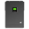 Green Cell Saulės keitiklis Off Grid su MPPT saulės įkrovikliu Greencell 48VDC 230VAC 3000VA/3000W grynos sinusinės bangos - LIZDAS