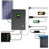 Green Cell Saulės keitiklis Off Grid su MPPT saulės įkrovikliu Greencell 48VDC 230VAC 3000VA/3000W grynos sinusinės bangos - LIZDAS