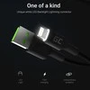 Žalias Cell Cable Žalias Cell Ray USB-A - Lightning Baltas LED 200cm su Apple 2.4A greito įkrovimo palaikymu
