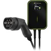 Green Cell Wallbox GC EV PowerBox 22 kW įkroviklis su 2 tipo laidu (6 m), skirtas elektromobilių ir įkraunamų hibridų įkrovimui