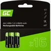 Green Cell Žalias Cell 4x AA HR6 2600mAh baterija