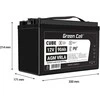 Green Cell Žalias Cell Žalias Cell CUBE AGM IP54 12V 90Ah VRLA Baterija Gel gilaus ciklo motoroleris vejapjovė valtis barža vejapjovė traktorius žvejybos laivas