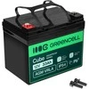 Green Cell Žalias Cell Žalias Cell Cube AGM VRLA IP54 12 V 33 Ah nereikalaujantis priežiūros akumuliatorius vejapjovėms, paspirtukams, valtims ir neįgaliųjų vežimėliams