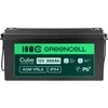 Green Cell Žalias Cell Žalias Cell Cube AGM VRLA IP54 12 V 250 Ah nereikalaujantis priežiūros akumuliatorius kemperiams, fotovoltinėms sistemoms, saulės baterijoms, valtims