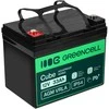 Green Cell Žalias Cell Žalias Cell Cube AGM VRLA IP54 12 V 33 Ah nereikalaujantis priežiūros akumuliatorius vejapjovėms, paspirtukams, valtims ir neįgaliųjų vežimėliams