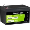Green Cell „Žalias Cell“ Žalias Cell LFPGC12V12AH UPS akumuliatorius ličio geležies fosfatas (LiFePO4) 12,8 V 12 Ah