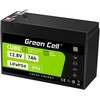 Akumuliatorius Green Cell Žalias Cell Žalias Cell CUBE LiFePO4 7Ah 12.8V 89.6Wh ličio geležies fosfato baterija UPS, stebėjimas