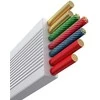 Greito įkrovimo laidas 3in1 Baseus Free2Draw USB-C prie USB-C/Lightning/Micro 100W, 1.1m (baltas)