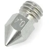 Oem Grūdinto plieno ekstruderio antgalis 0.4mm MK8 1.75mm plastikui