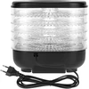Grybų, daržovių, vaisių džiovyklė, 300 W, 5 sietai, ekranas, konvekcija, TEESA