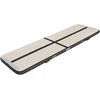 >Airtrack REBEL PRO 400x100x10 gimnastikos ir akrobatikos takelis - juodas