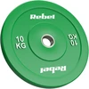 >>>Olimpiniai gumuoti BUMPER svareliai, BEAST serijos, 2 x 10 kg rinkinys, skylės skersmuo 51 mm, REBEL ACTIVE