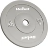 >>>Olimpiniai gumuoti BUMPER svareliai, BEAST serijos, 2 x 5kg rinkinys, skylės skersmuo 51 mm, REBEL ACTIVE